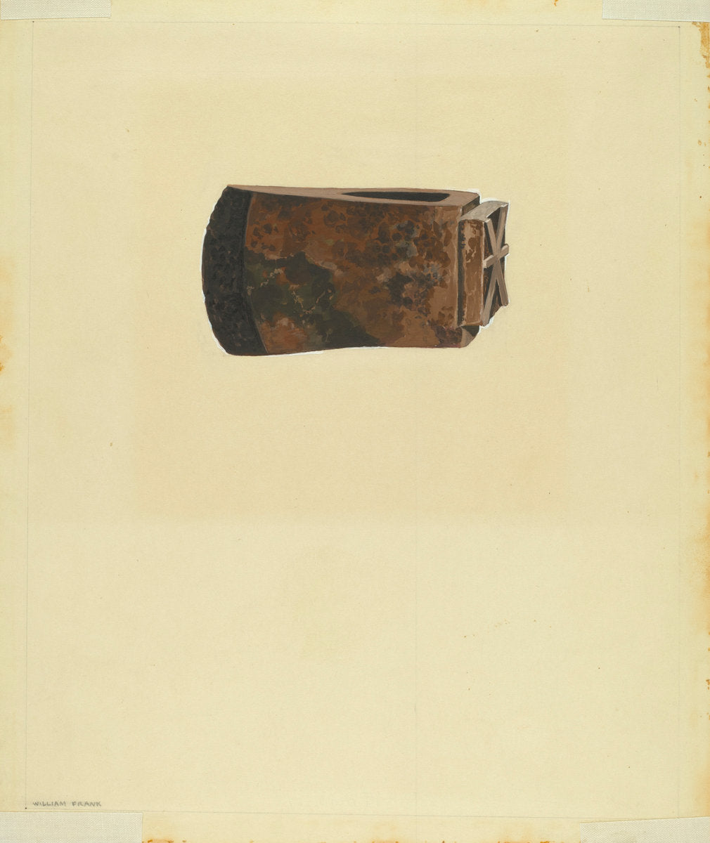 Log Marker by William Frank (American, active c. 1935), 16X12"(A3)Poster Print