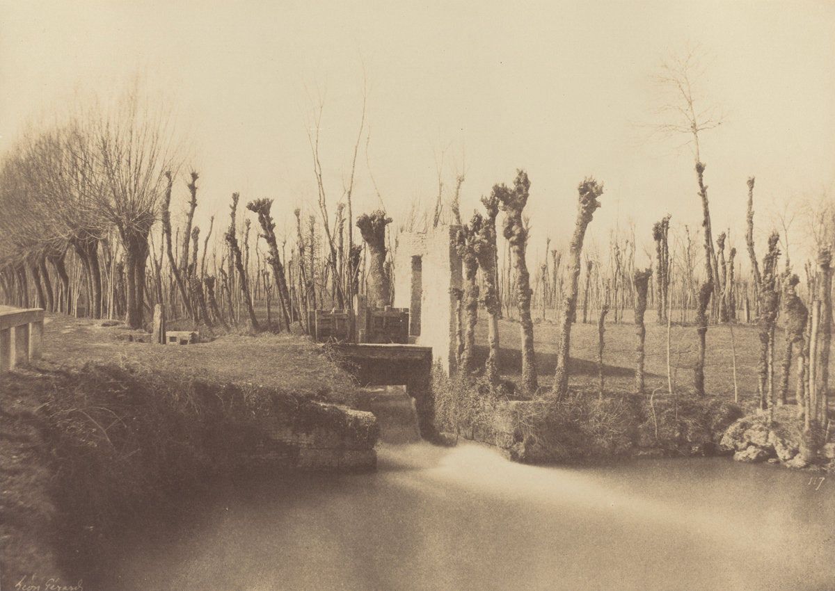 Landscape, Montebello by Léon Gérard (French, active 1857 - 1861), 16X12"(A3)Poster Print