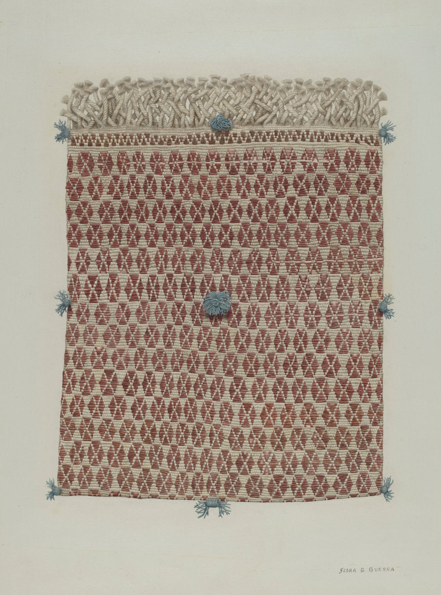 Money Bag by Flora G. Guerra (American, 1900 - 1989), 16X12"(A3)Poster Print
