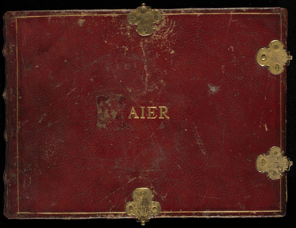 Animalia Volatilia et Amphibia (Aier), volume IV by Joris Hoefnagel (Flemish, 1542 - 1600), 16X12"(A3)Poster Print