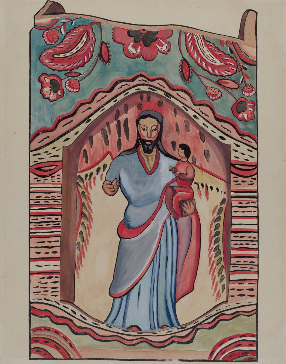 St. Joseph by E. Boyd and Fritz Broeske (American, active c. 1935), 16X12"(A3)Poster Print