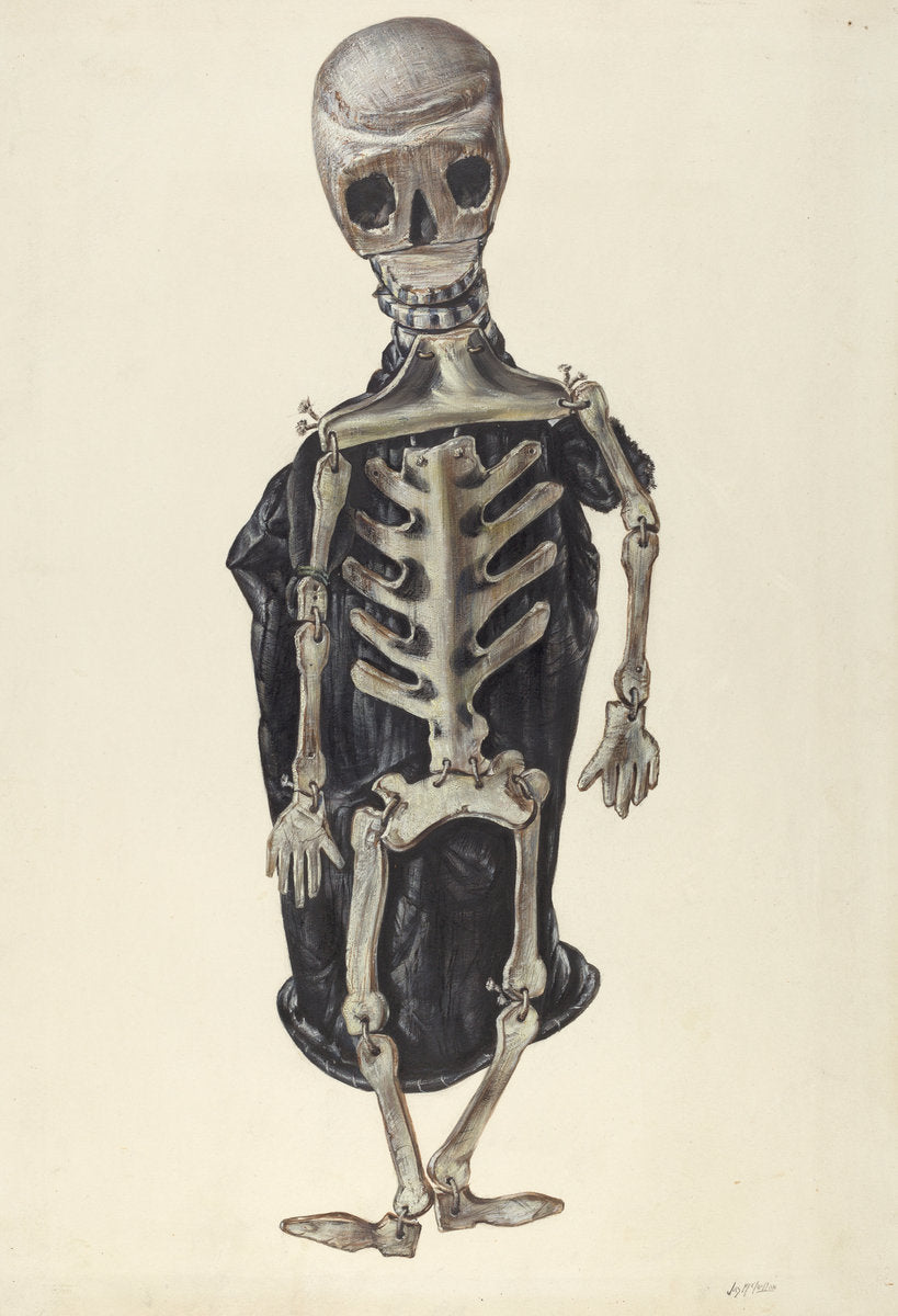 Judge Oscar O. Death by James McLellan (American, active c. 1935), 16X12"(A3)Poster Print