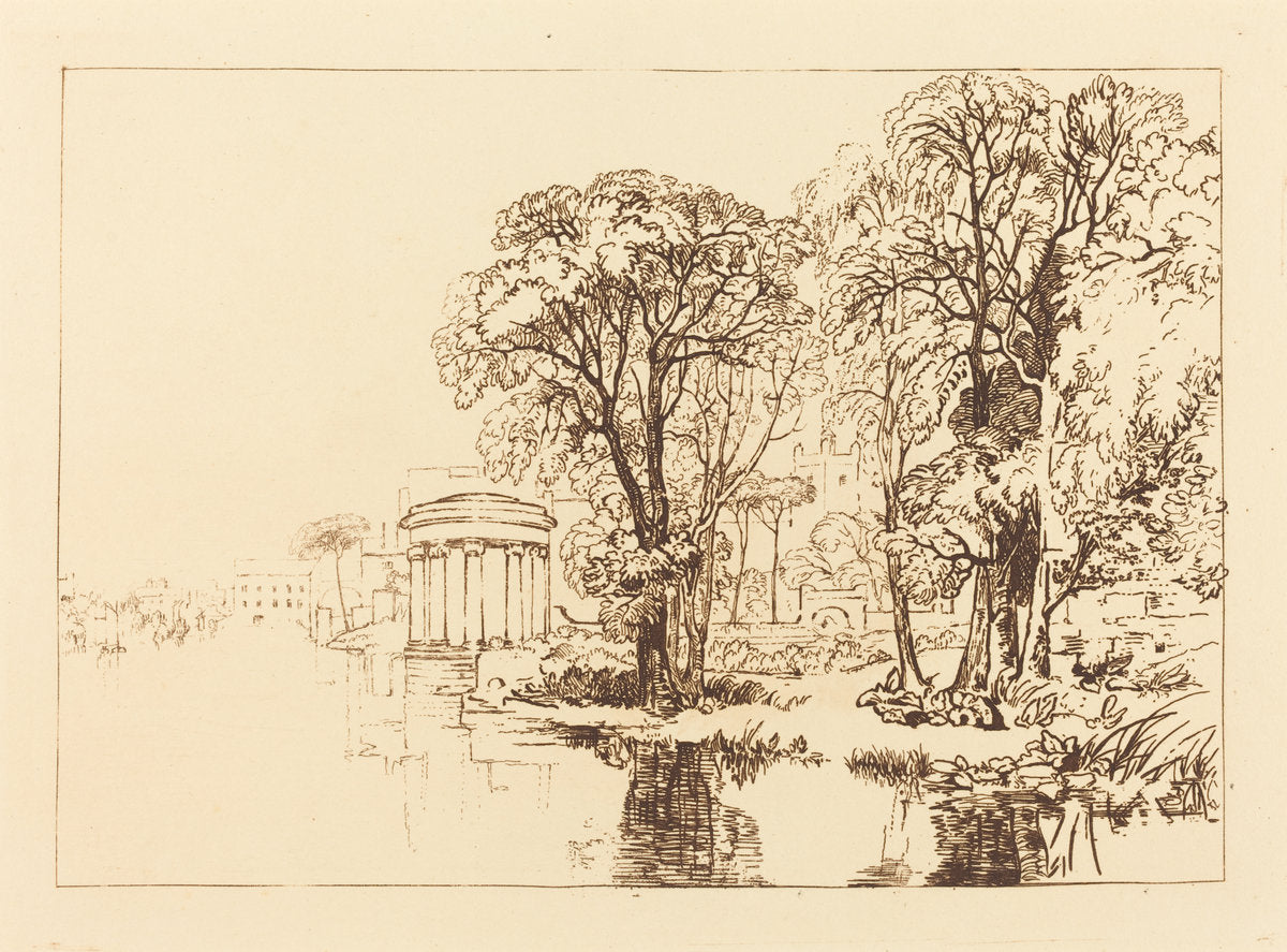 Isleworth by Joseph Mallord William Turner (British, 1775 - 1851), 16X12"(A3)Poster Print