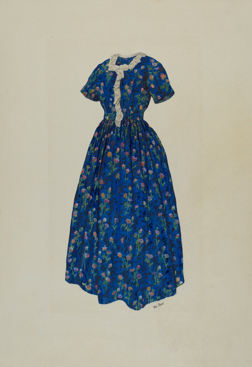 Dress by Ray Price (American, active c. 1935), 16X12"(A3)Poster Print