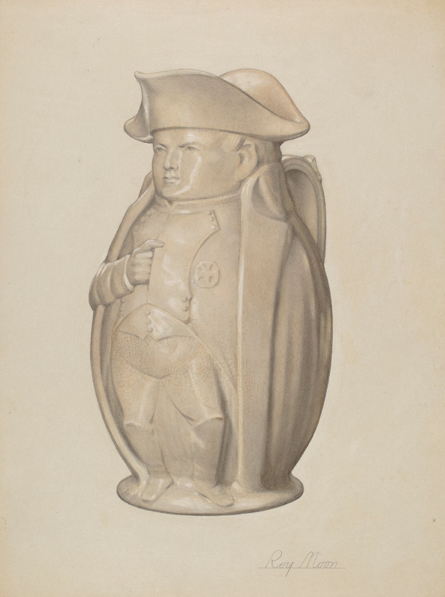 Napoleon Jug by Roy Moon (American, active c. 1935), 16X12"(A3)Poster Print