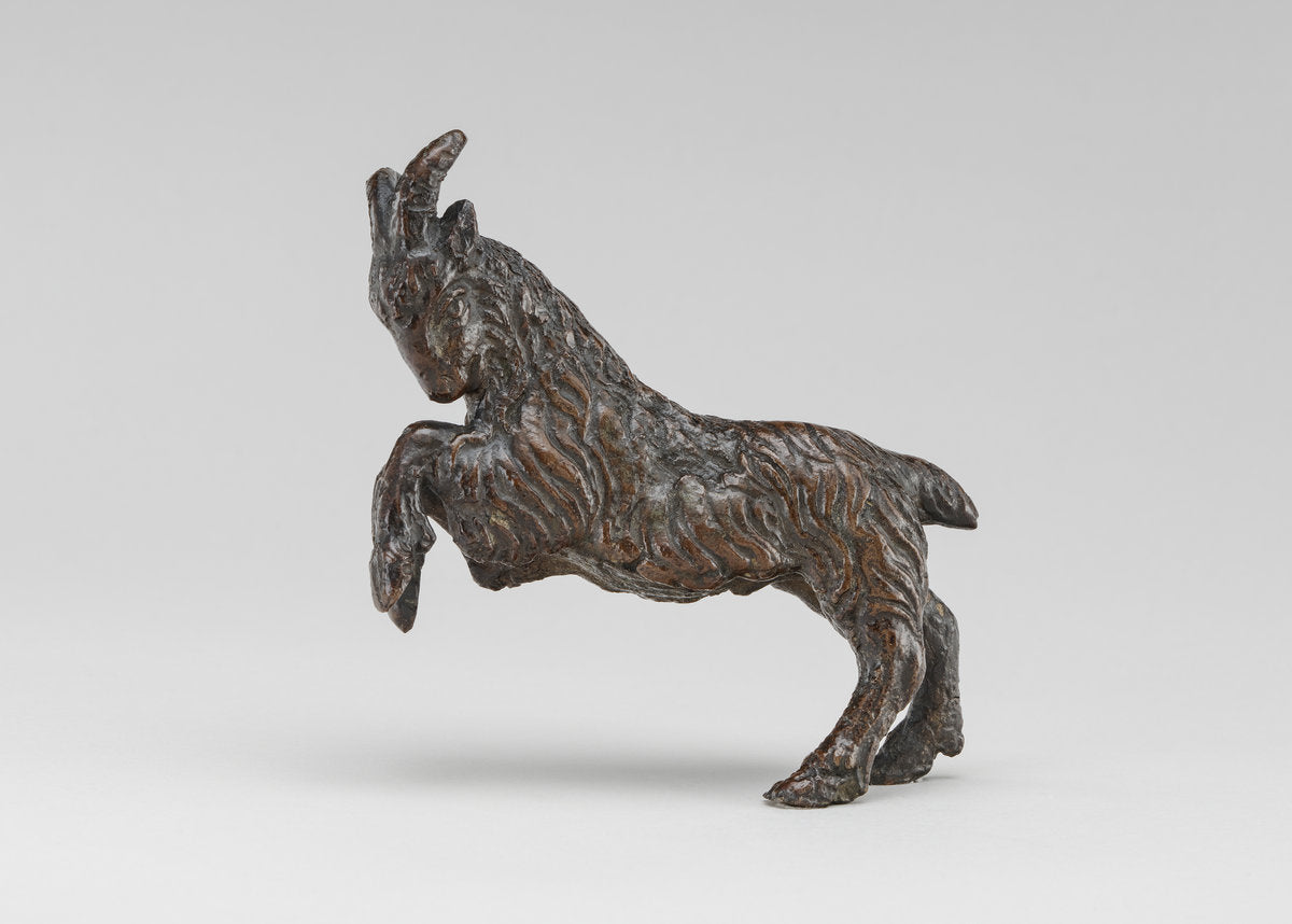 A Goat by Andrea Briosco, called Riccio (Paduan, 1470 - 1532), 16X12"(A3)Poster Print