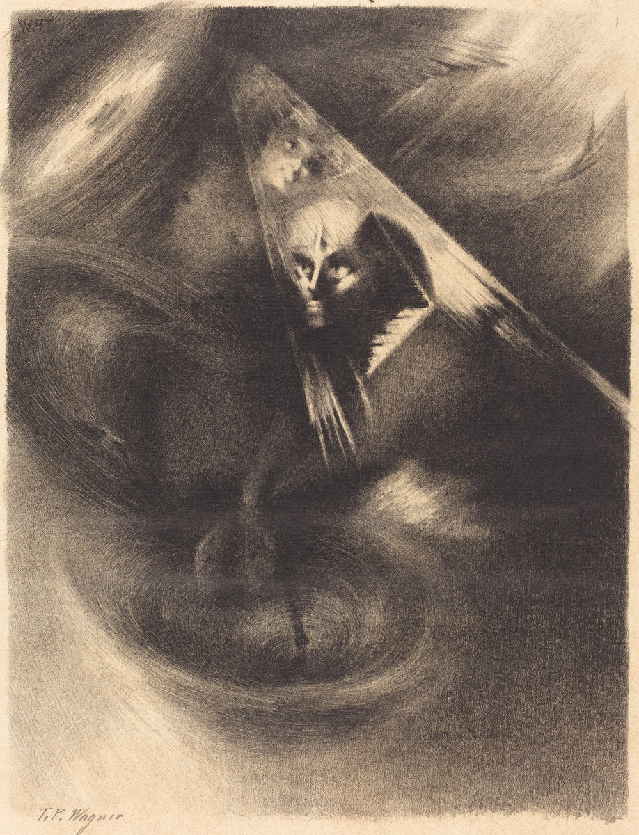 Dream (Rêve) by Théo Wagner (French, active late 19th century), 16X12"(A3)Poster Print
