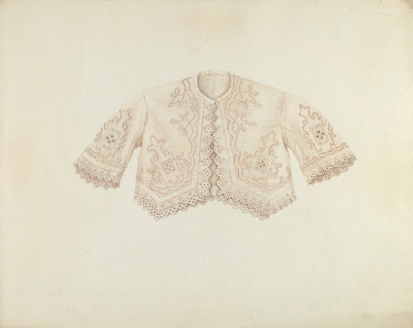 Baby Jacket by Lucien Verbeke (American, active c. 1935), 16X12"(A3)Poster Print