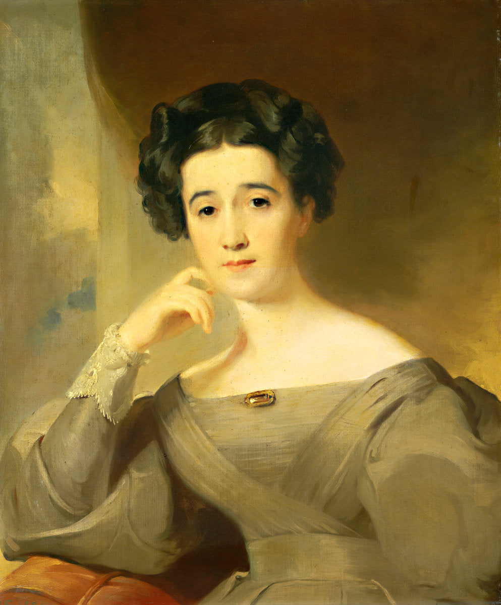Mrs. William Griffin by Thomas Sully (American, 1783 - 1872), 16X12"(A3)Poster Print