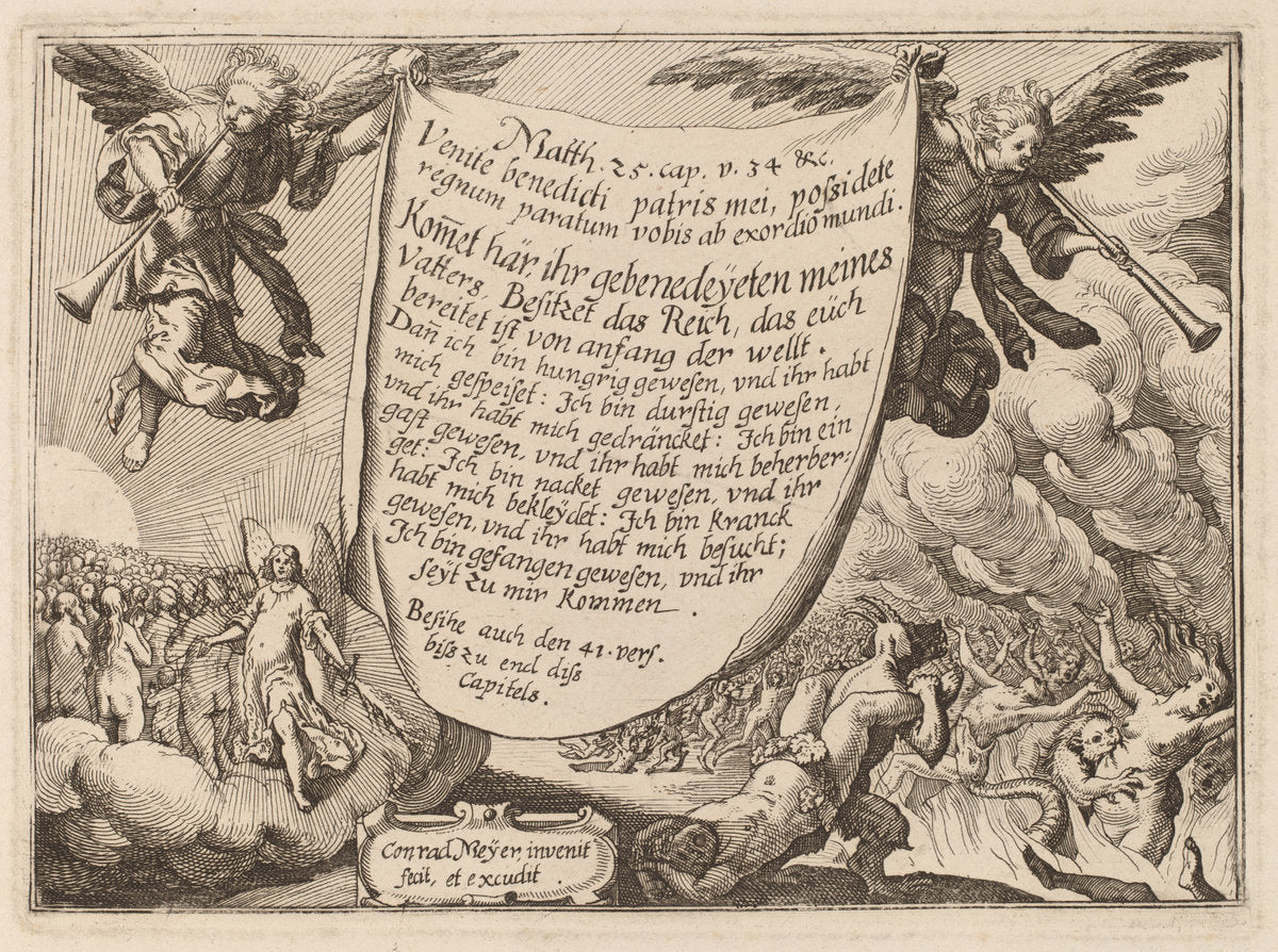 Title Page by Conrad Meyer (Swiss, 1618 - 1689), 16X12"(A3)Poster Print
