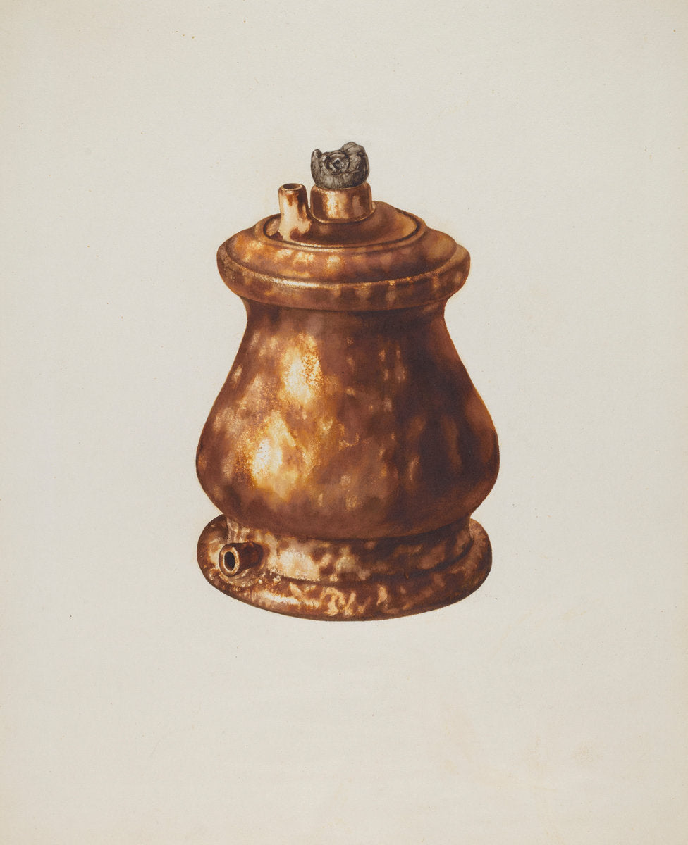 Inhaler by Yolande Delasser (American, active c. 1935), 16X12"(A3)Poster Print
