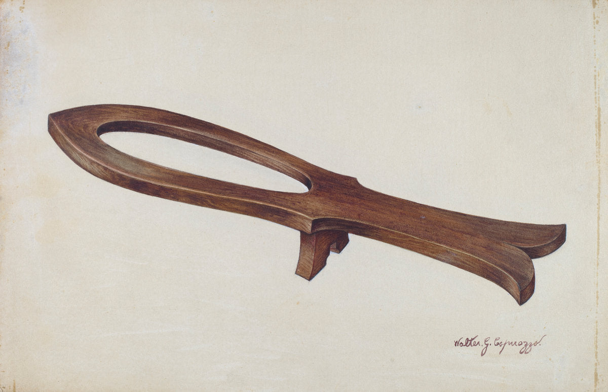 Bootjack by Walter G. Capuozzo (American, active c. 1935), 16X12"(A3)Poster Print