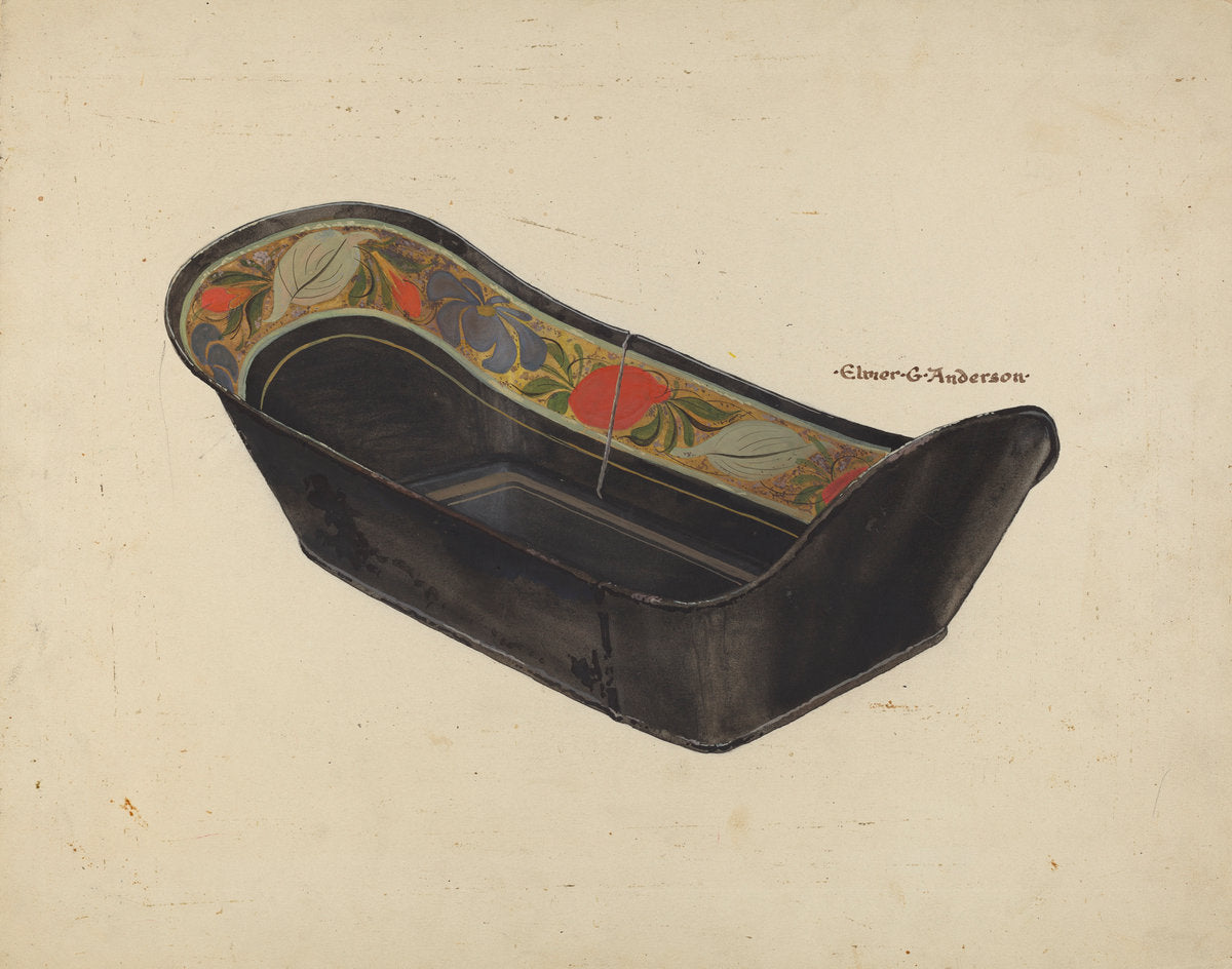 Bread Tray by Elmer G. Anderson (American, active c. 1935), 16X12"(A3)Poster Print