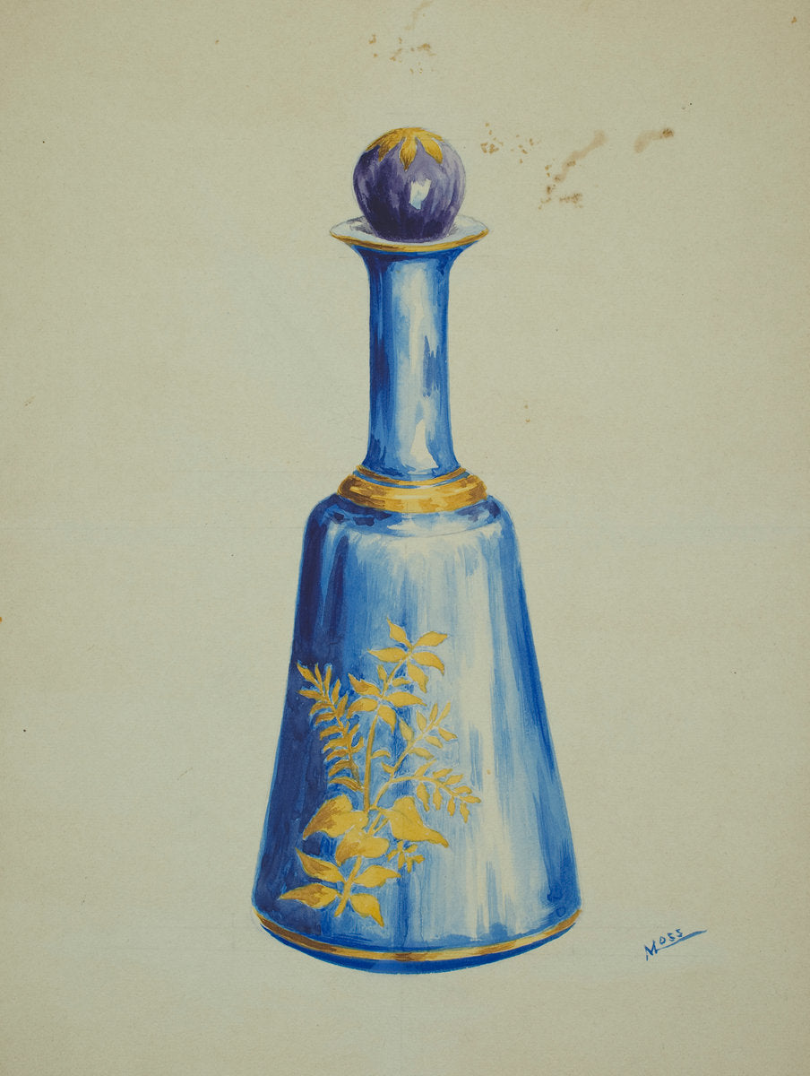 Bottle by Charles Moss (American, active c. 1935), 16X12"(A3)Poster Print