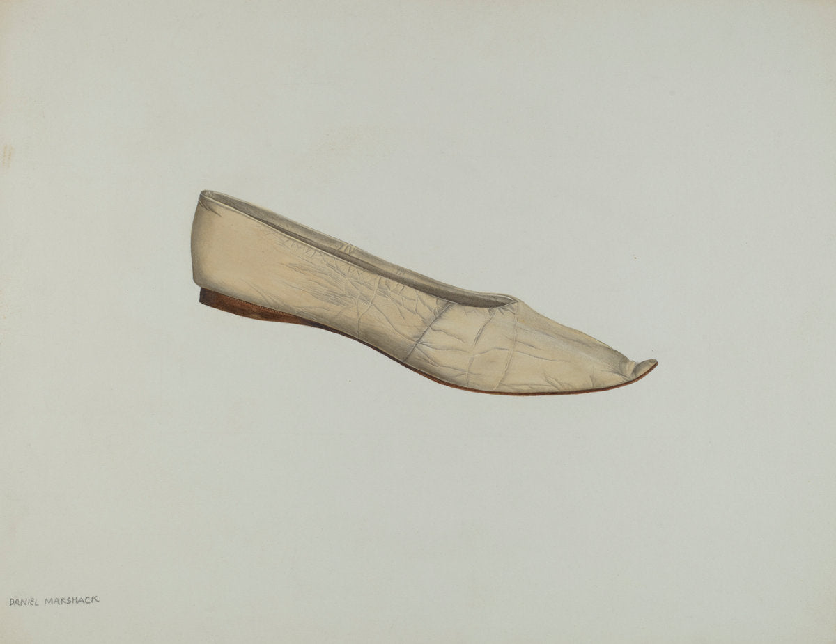 Slipper by Daniel Marshack (American, active c. 1935), 16X12"(A3)Poster Print