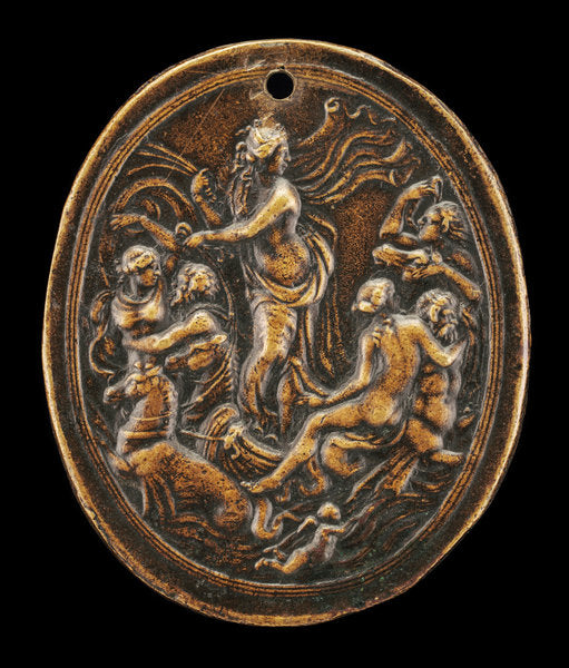 The Triumph of Amphitrite by Valerio Belli (Italian, 1468 - 1546), 16X12"(A3)Poster Print