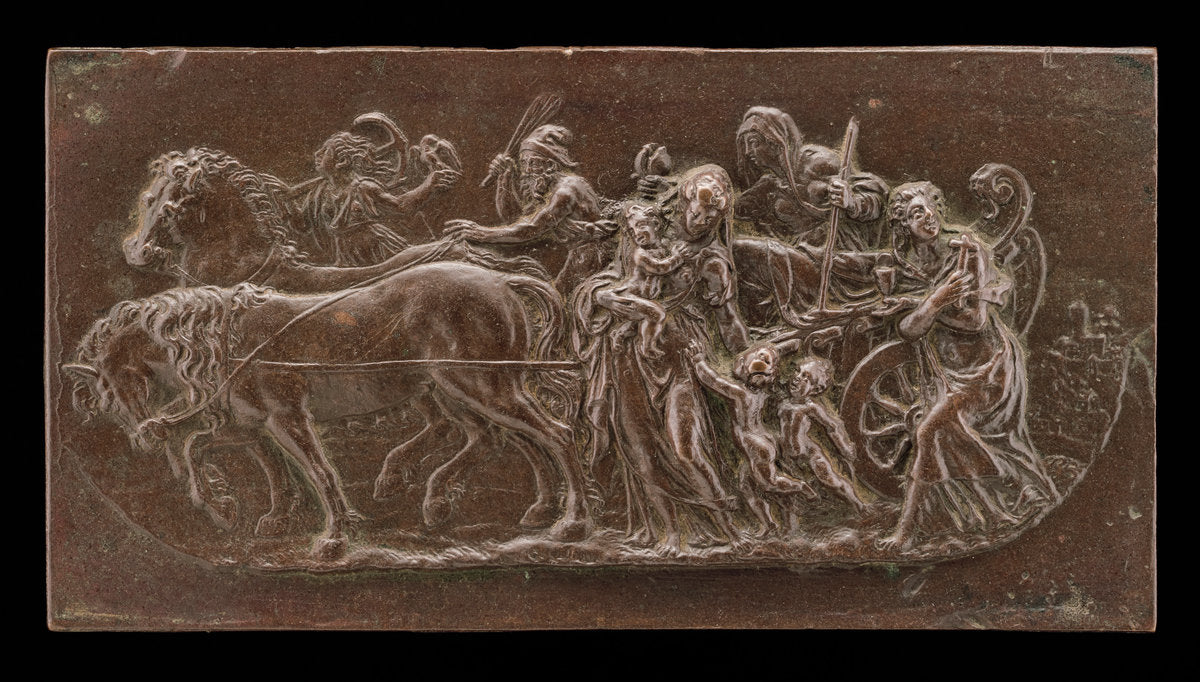 c. 1600 by German or South Netherlandish 17th Century (The Triumph of Religion), 16X12"(A3)Poster Print
