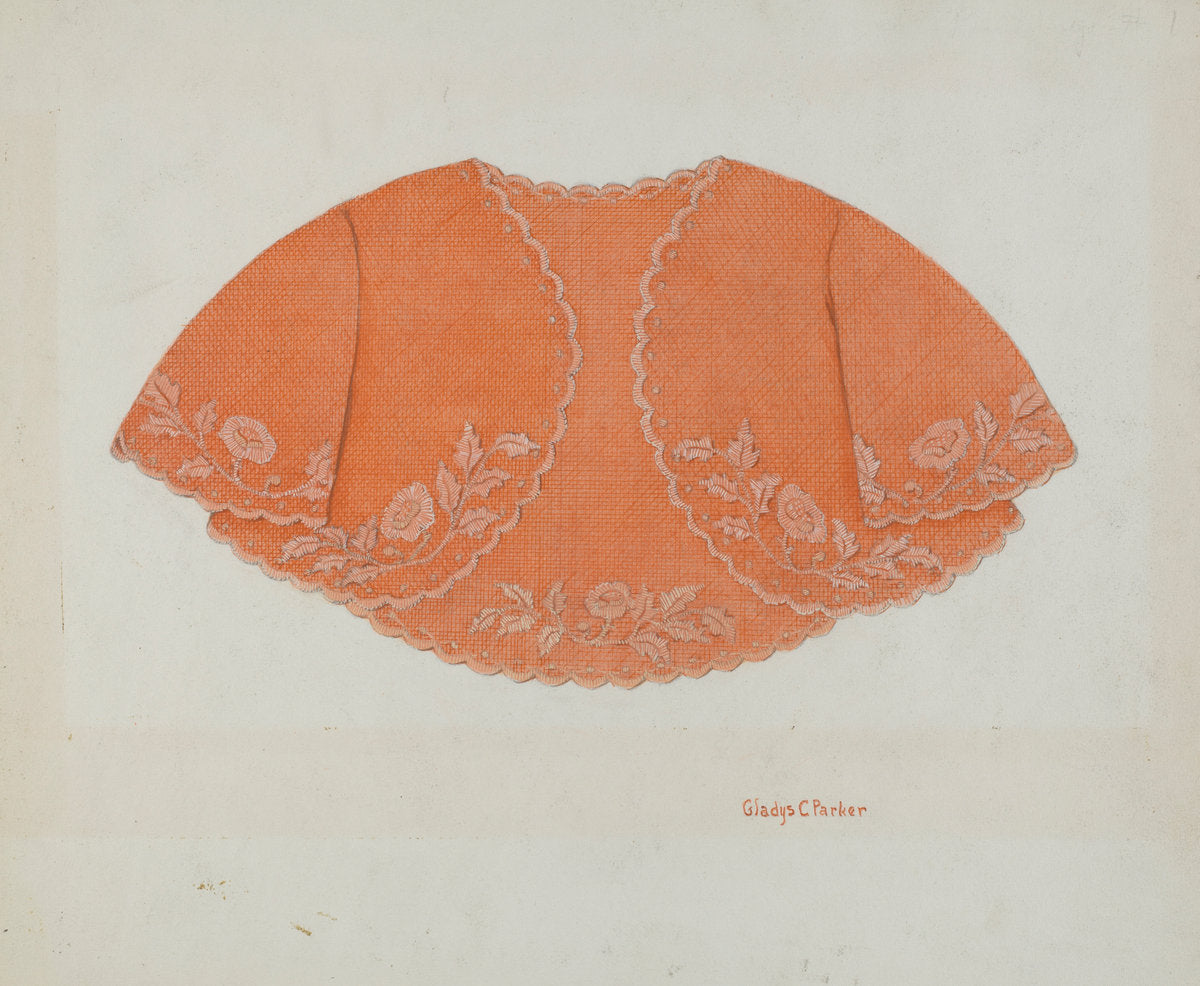 Child's Cape by Gladys C. Parker (American, active c. 1935), 16X12"(A3)Poster Print