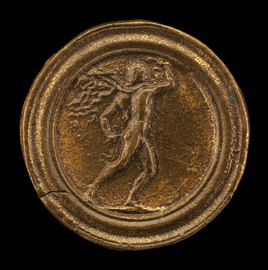 Running Hercules by Moderno (Veronese, 1467 - 1528), 16X12"(A3)Poster Print