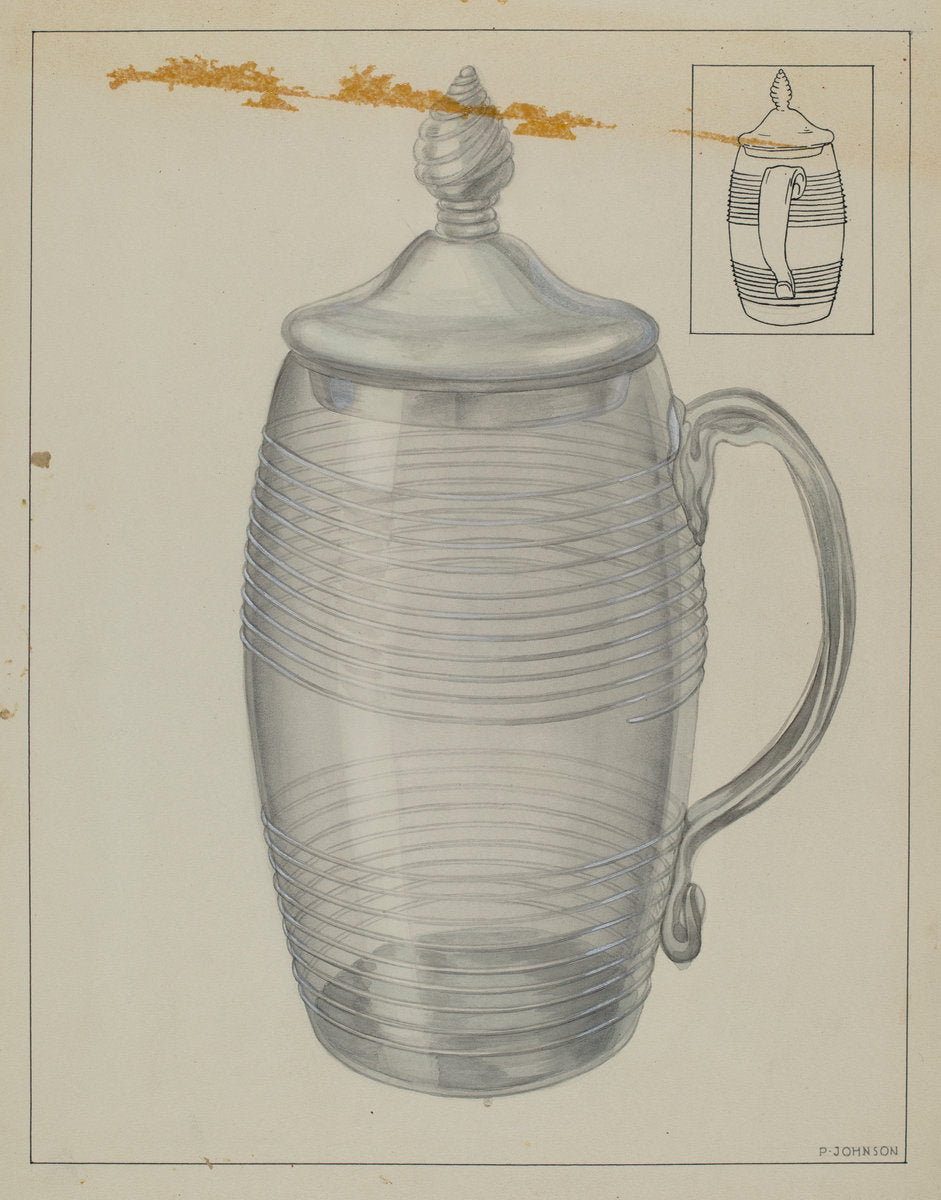 Mug by Philip Johnson (American, active c. 1935), 16X12"(A3)Poster Print