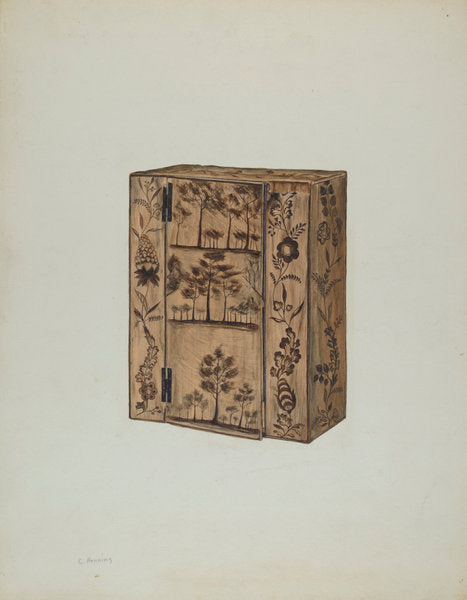 Cupboard by Charles Henning (American, active c. 1935), 16X12"(A3)Poster Print