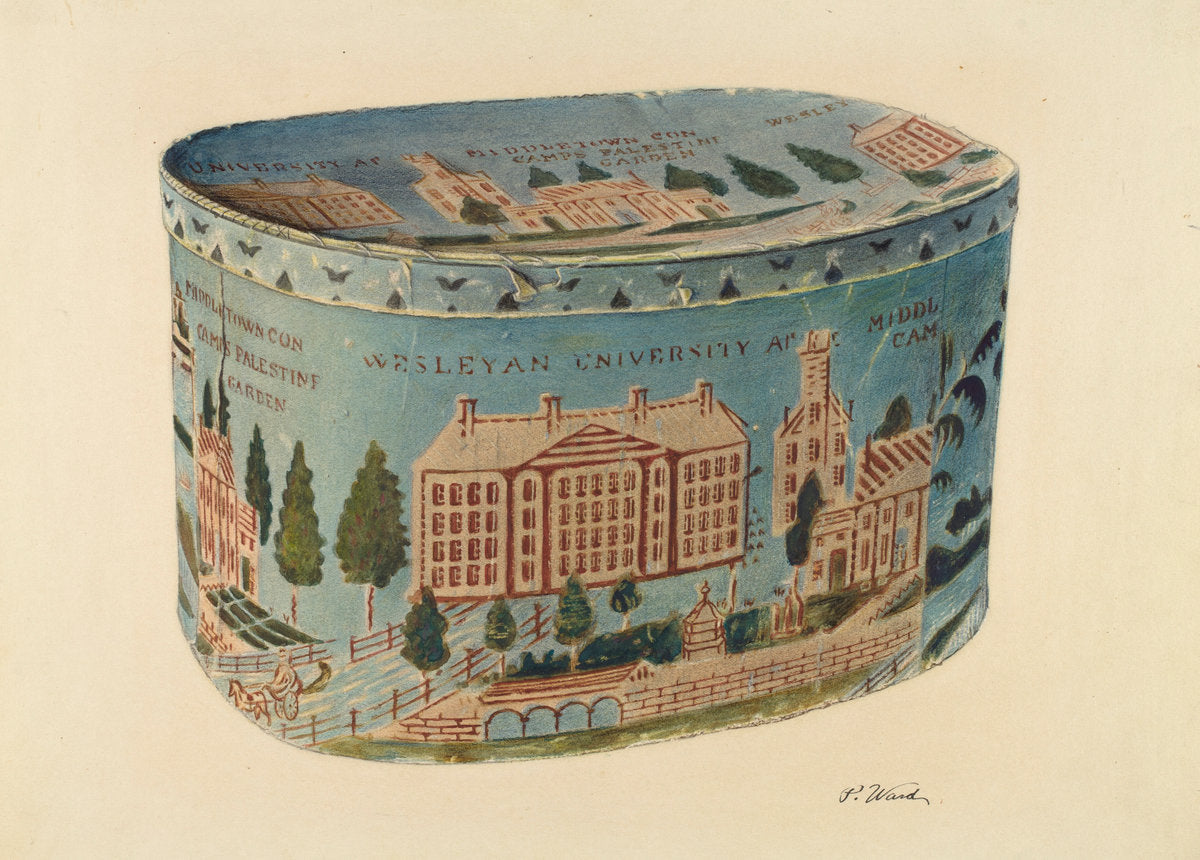 Bandbox by Paul Ward (American, active c. 1935), 16X12"(A3)Poster Print