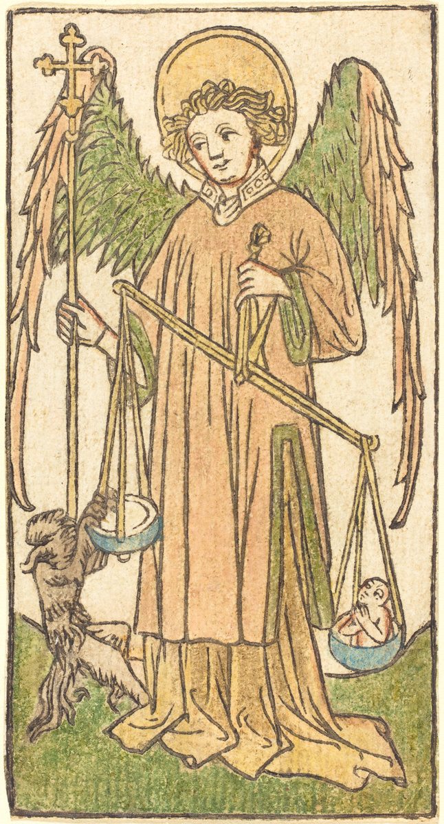 c. 1430/1440 by German 15th Century (Saint Michael), 16X12"(A3)Poster Print