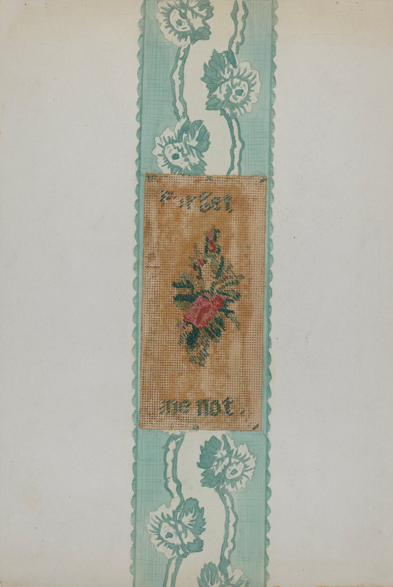 Bookmark by Ellen Duncan (American, active c. 1935), 16X12"(A3)Poster Print