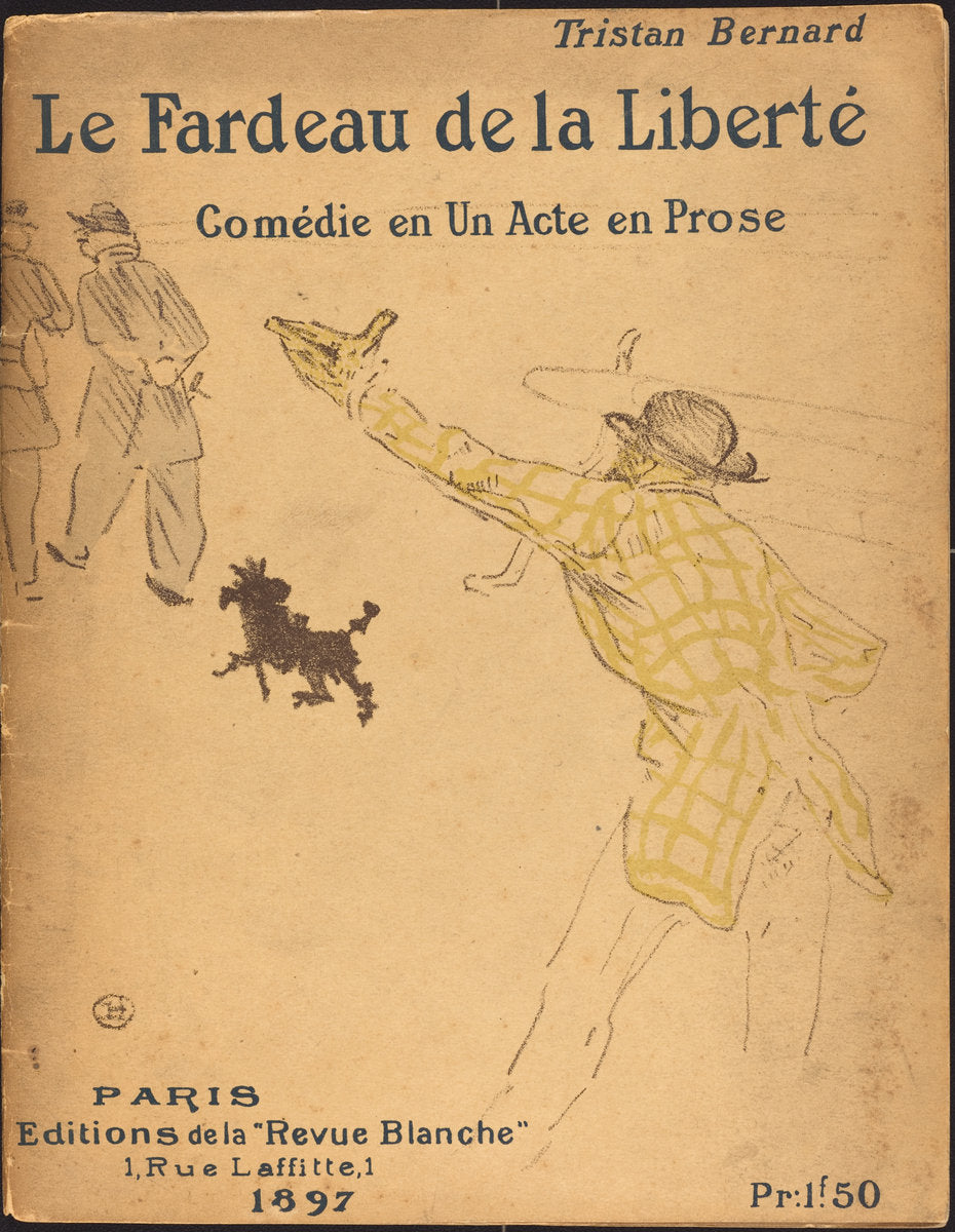 Le Fardeau de la liberté by Henri de Toulouse-Lautrec (French, 1864 - 1901), 16X12"(A3)Poster Print