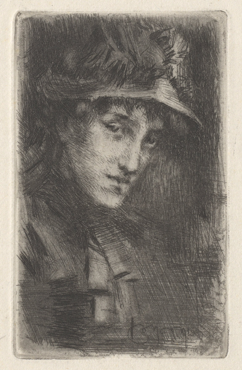 Ada by Luigi Conconi (Italian, 1852 - 1917), 16X12"(A3)Poster Print