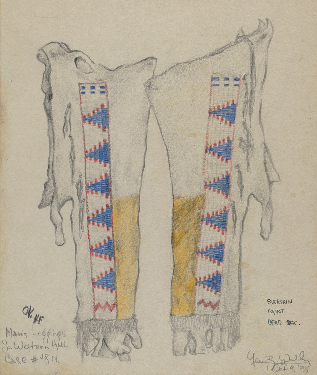 Leggings by George B. Wally (American, active c. 1935), 16X12"(A3)Poster Print