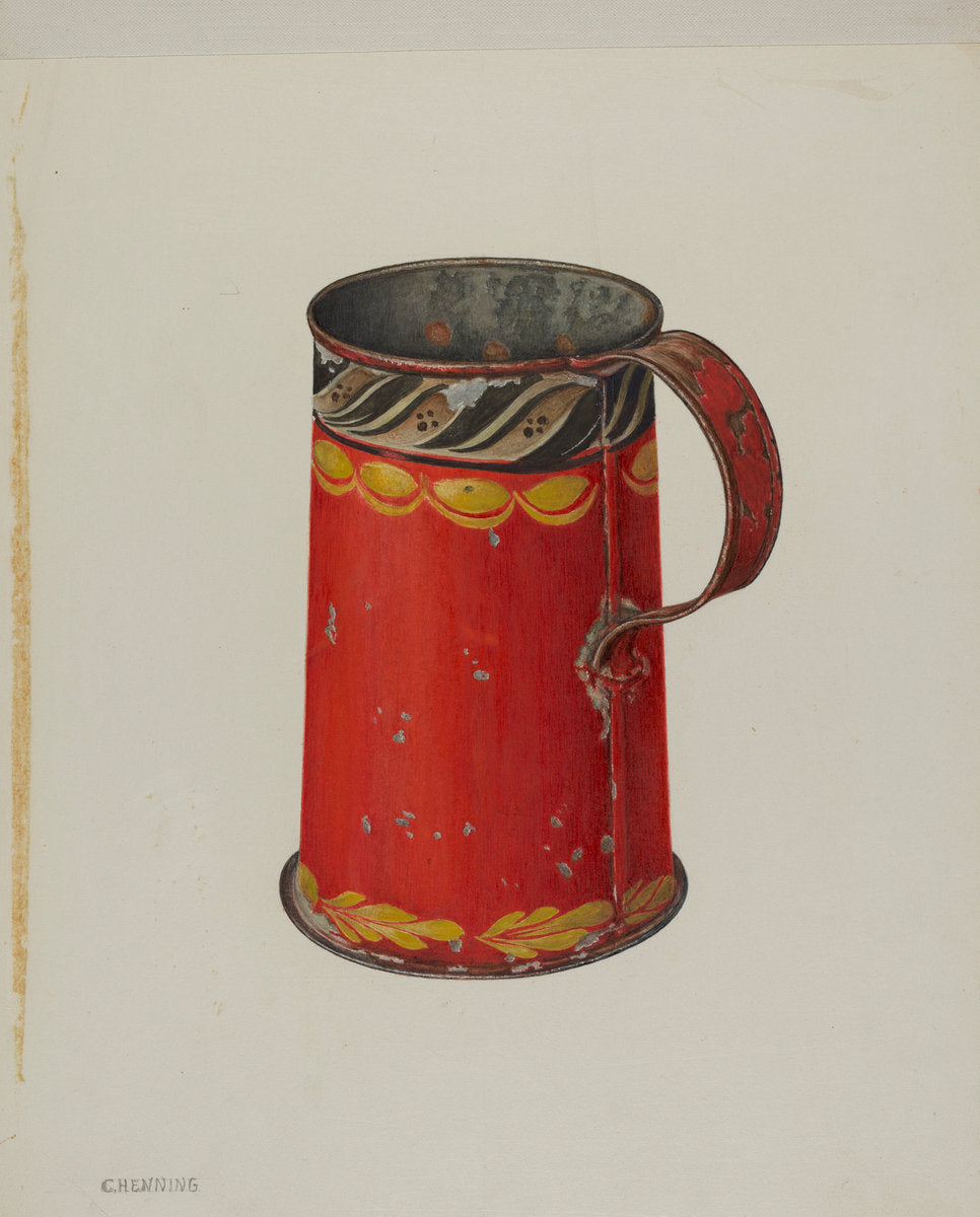 Measure Cup by Charles Henning (American, active c. 1935), 16X12"(A3)Poster Print