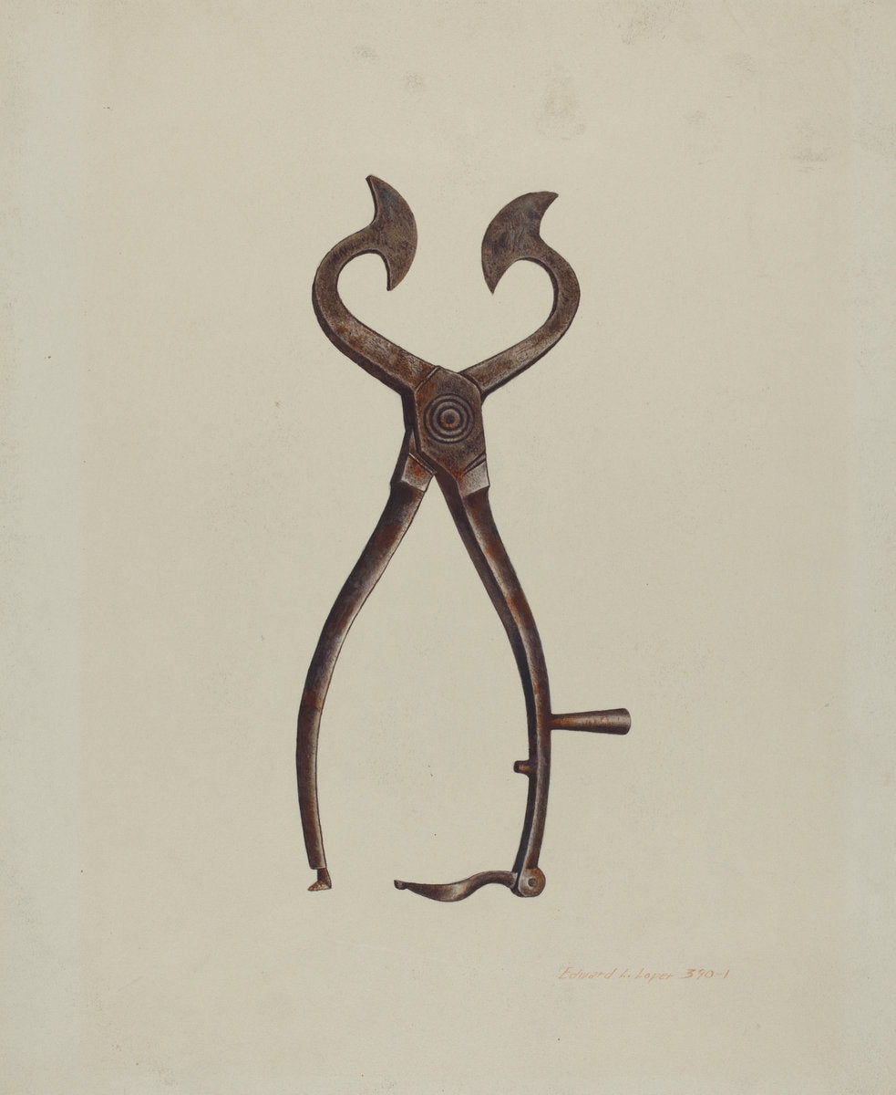 Sugar Cutter by Edward L. Loper (American, born 1916), 16X12"(A3)Poster Print