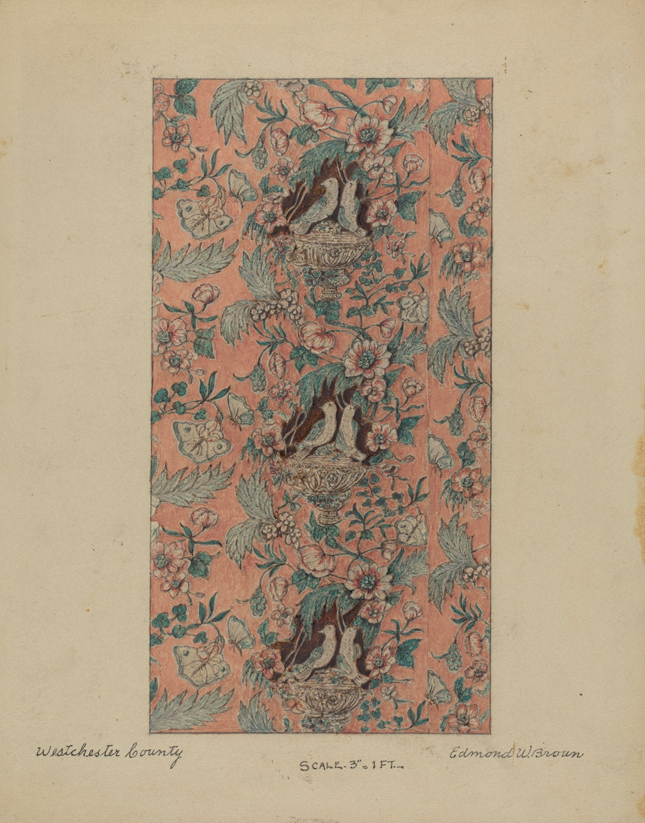 Glazed Chintz by Edmond W. Brown (American, active c. 1935), 16X12"(A3)Poster Print