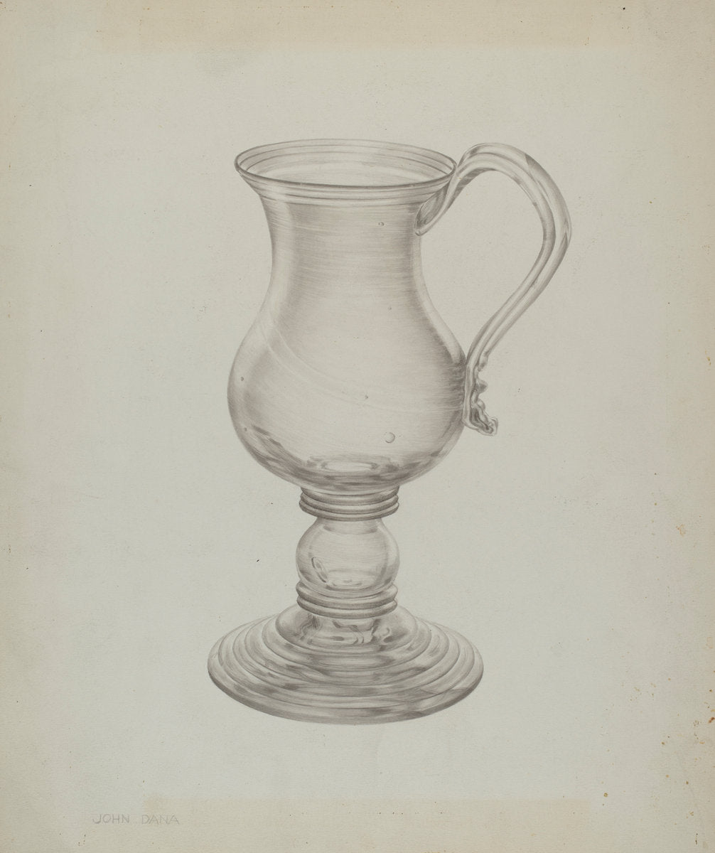 Mug by John Dana (American, active c. 1935), 16X12"(A3)Poster Print