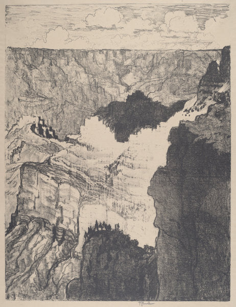 Road to the White City, No.I by Joseph Pennell (American, 1857 - 1926), 16X12"(A3)Poster Print