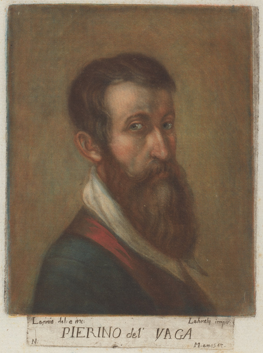 Pierino del Vaga by Carlo Lasinio, after Perino del Vaga (Italian, 1759 - 1838), 16X12"(A3)Poster Print