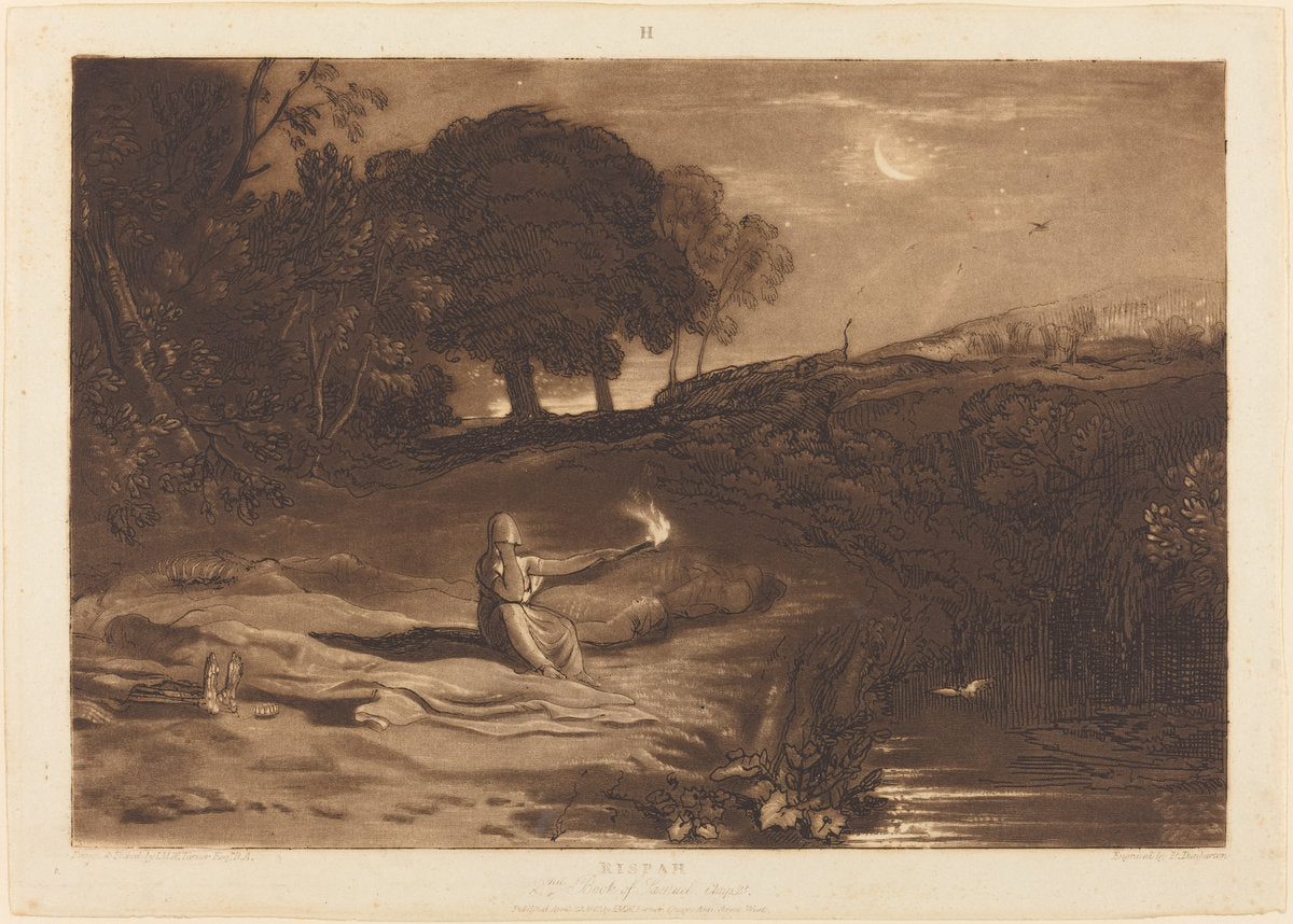 Rispah by Joseph Mallord William Turner and Robert Dunkarton (British, 1744 - 1811/1817), 16X12"(A3)Poster Print
