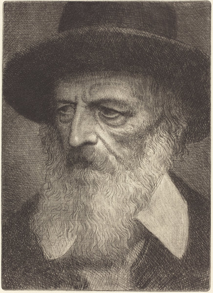 Lord A. Tennyson, 2nd plate by Alphonse Legros (French, 1837 - 1911), 16X12"(A3)Poster Print