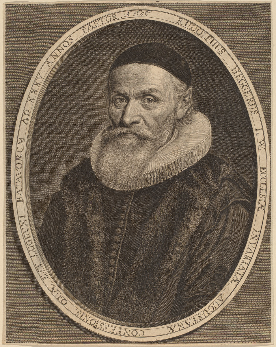 Rudolph Hegger by Jonas Suyderhoff after Jan de Vos (Dutch, c. 1613 - 1686), 16X12"(A3)Poster Print