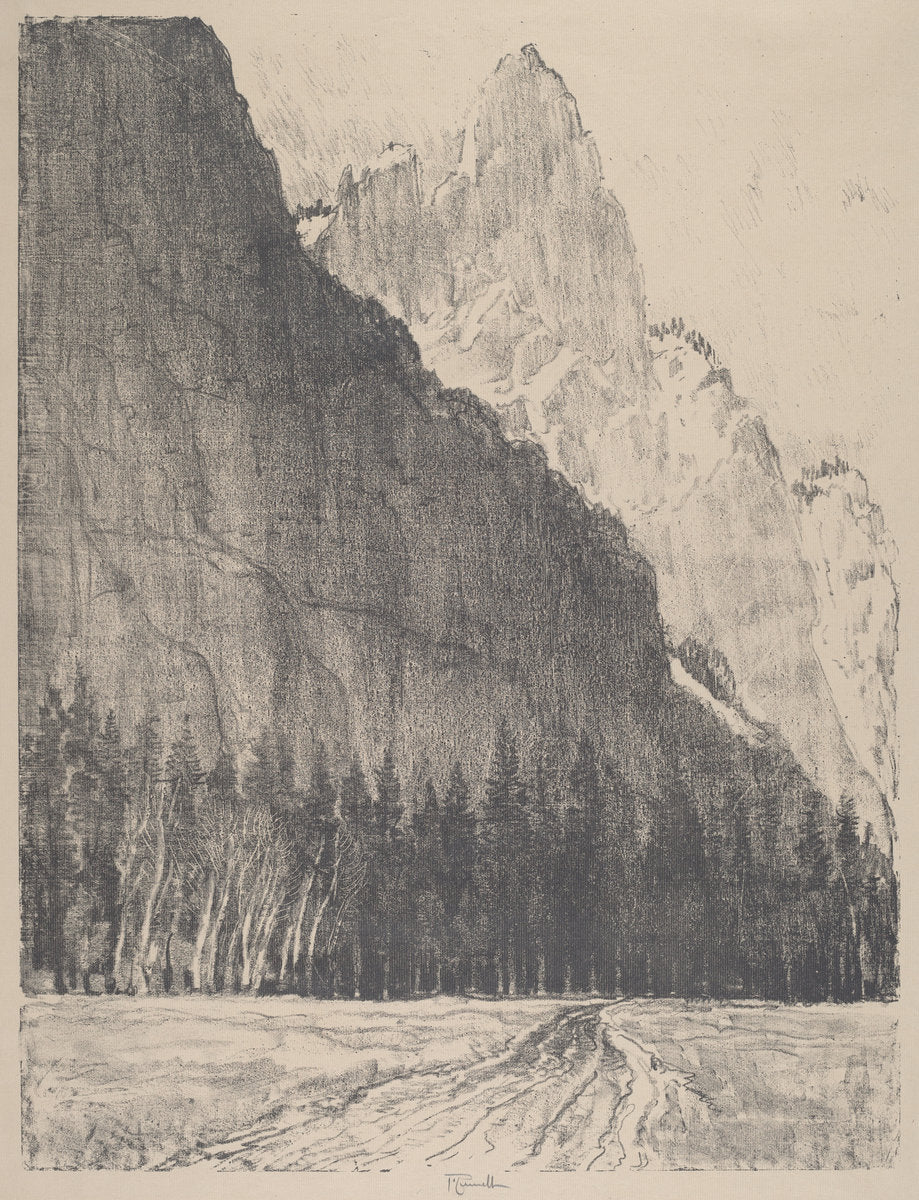 The Sentinel by Joseph Pennell (American, 1857 - 1926), 16X12"(A3)Poster Print