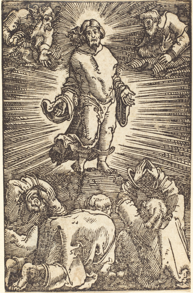 The Transfiguration by Albrecht Altdorfer (German, 1480 or before - 1538), 16X12"(A3)Poster Print