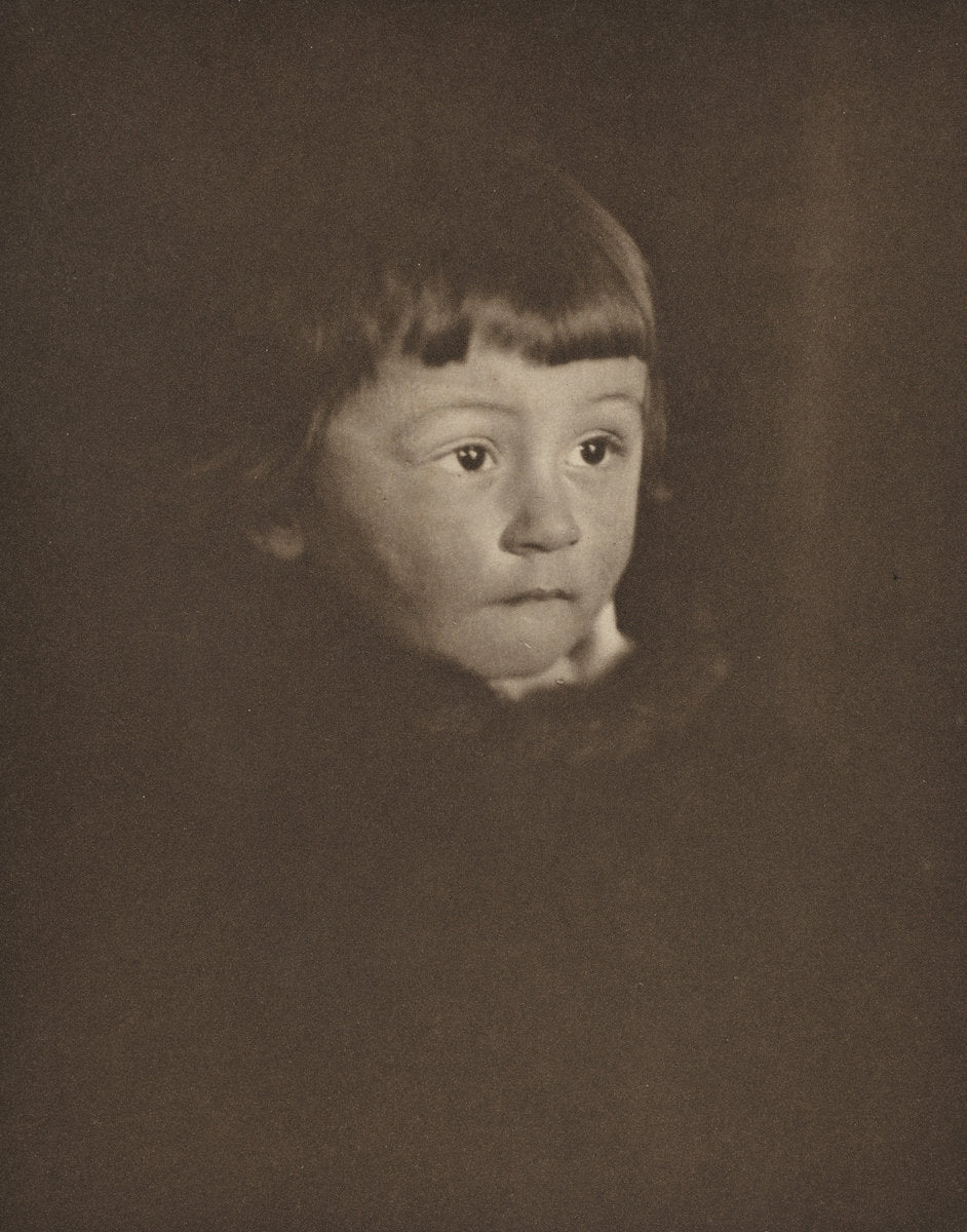 Portrait of a Boy by Gertrude Käsebier (American, 1852 - 1934), 16X12"(A3)Poster Print