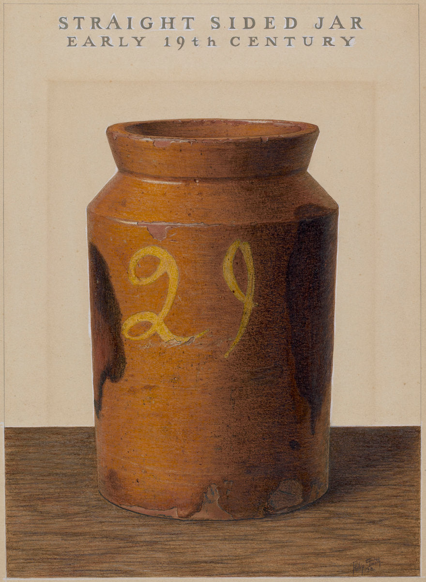 Preserve Jar by Philip Smith (American, active c. 1935), 16X12"(A3)Poster Print
