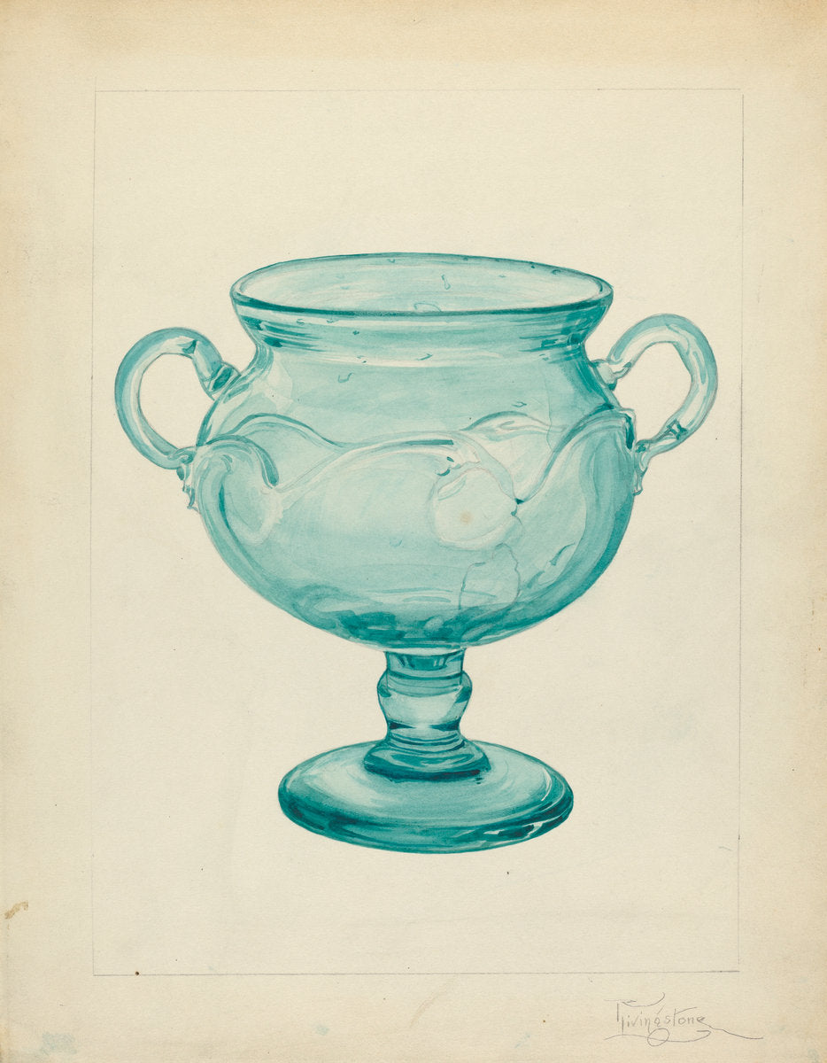 Sugar Bowl by Rolland Livingstone (American, active c. 1935), 16X12"(A3)Poster Print