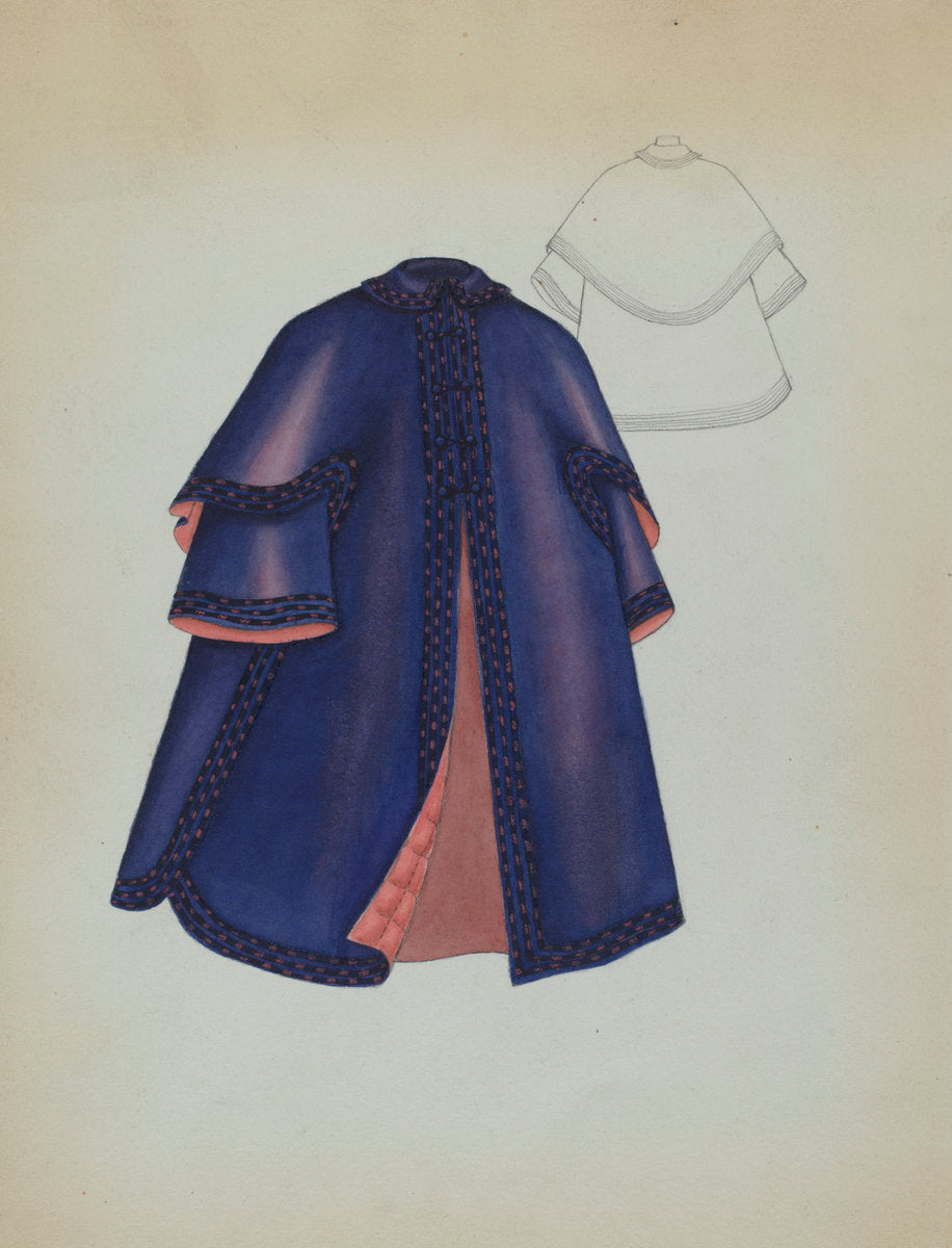 Child's Coat by Dorothy Gernon (American, active c. 1935), 16X12"(A3)Poster Print