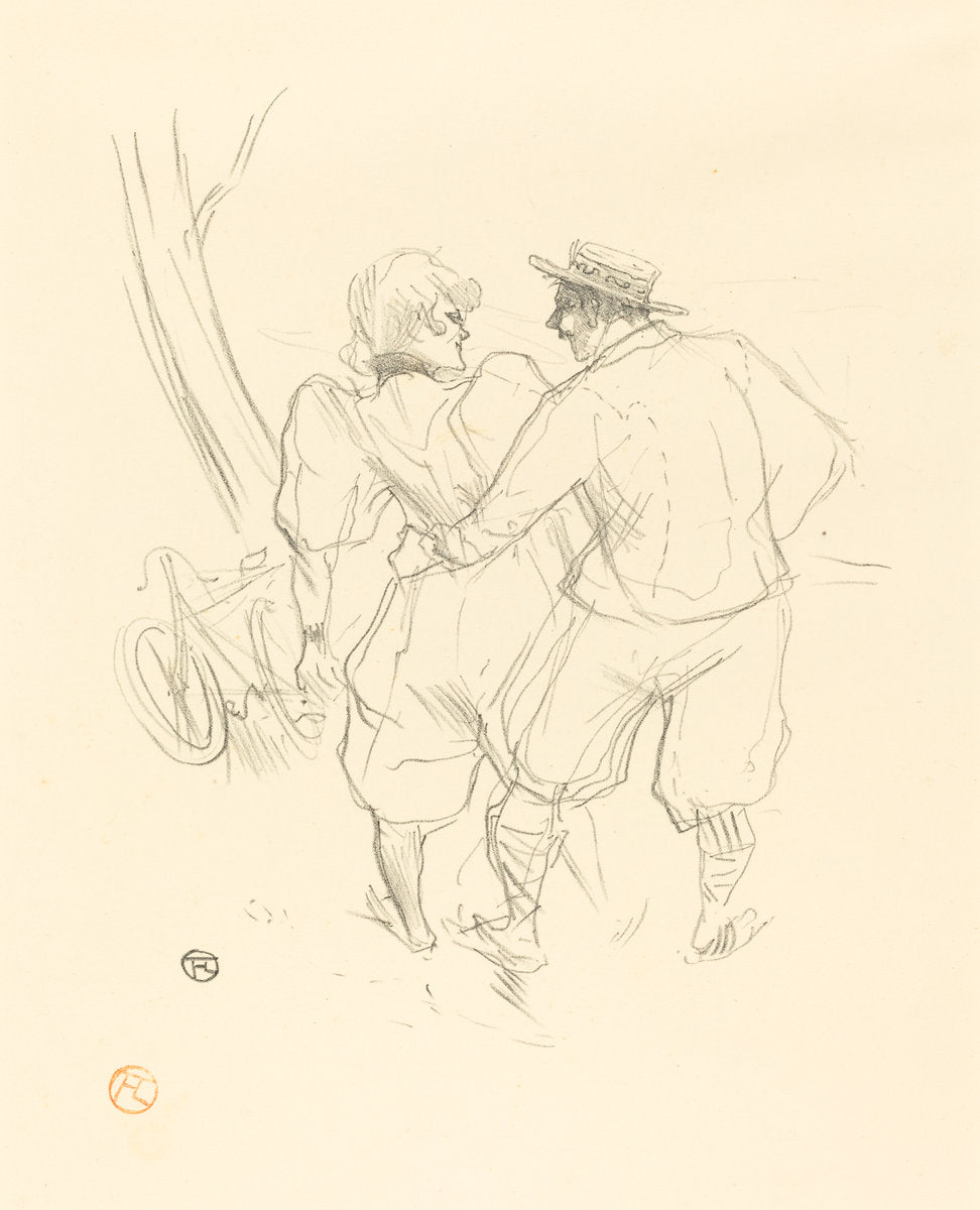 Floréal by Henri de Toulouse-Lautrec (French, 1864 - 1901), 16X12"(A3)Poster Print