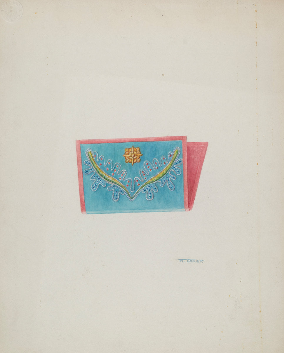 Needle Case by Ruth Buker (American, active c. 1935), 16X12"(A3)Poster Print