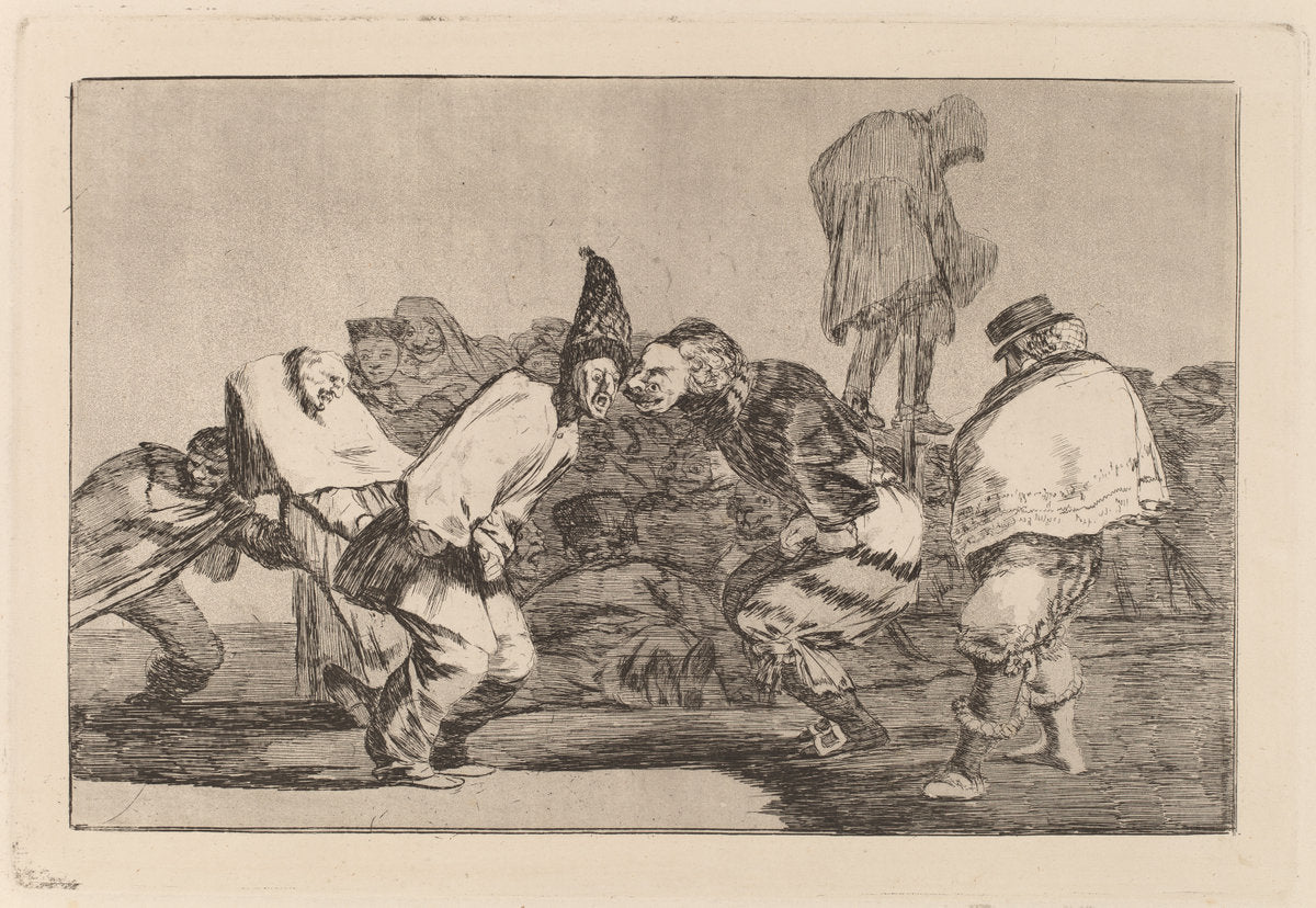 Disparate de Carnabal (Carnival Folly) by Francisco de Goya (Spanish, 1746 - 1828), 16X12"(A3)Poster Print