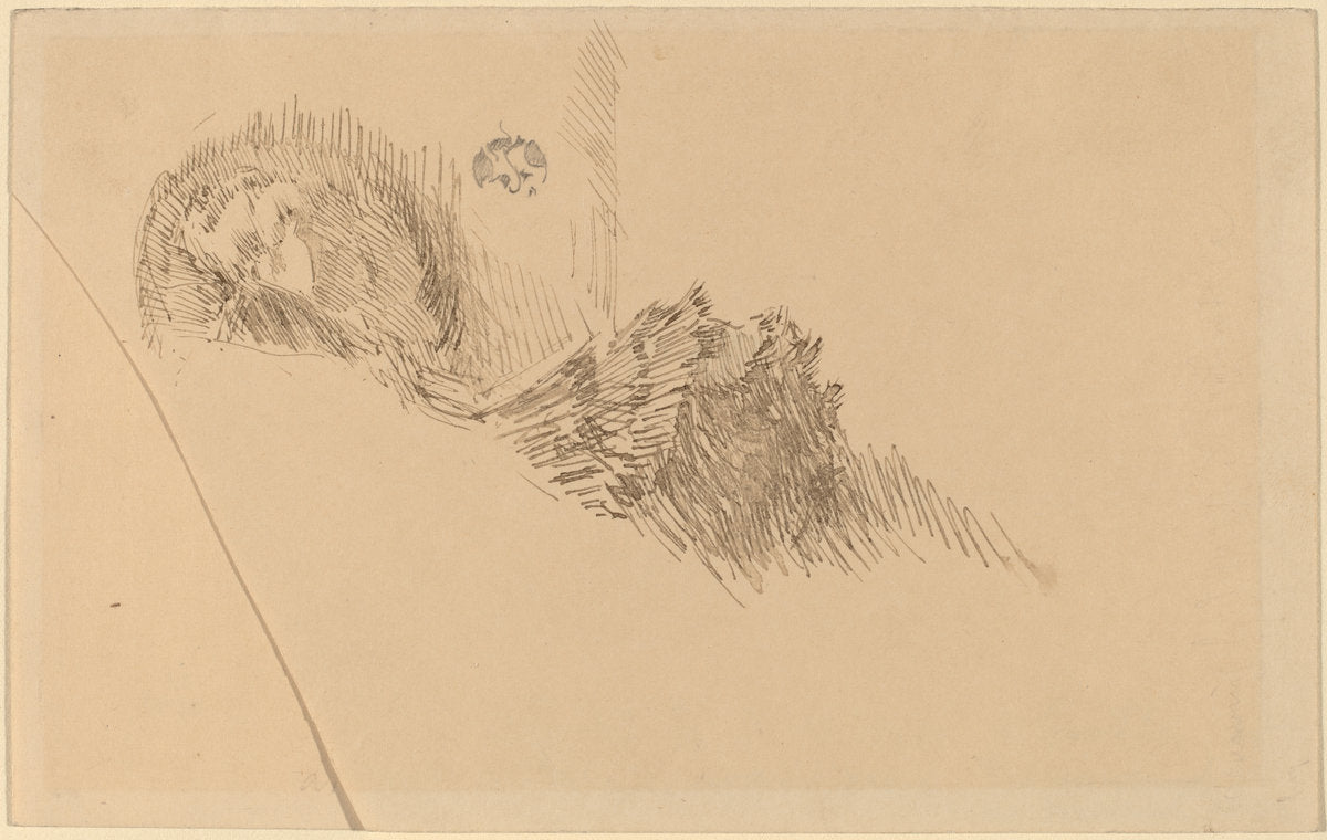 Mrs or Miss McNay by James McNeill Whistler (American, 1834 - 1903), 16X12"(A3)Poster Print